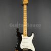 Fender Custom shop 55 stratocaster Heavy Relic Aged Black Over chocolate three tone sunburst Guitar Sauce_1