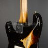 Fender Custom shop 55 stratocaster Heavy Relic Aged Black Over chocolate three tone sunburst Guitar Sauce_16