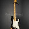 Fender Custom shop 55 stratocaster Heavy Relic Aged Black Over chocolate three tone sunburst Guitar Sauce_5