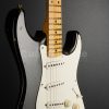 Fender Custom shop 55 stratocaster Heavy Relic Aged Black Over chocolate three tone sunburst Guitar Sauce_9